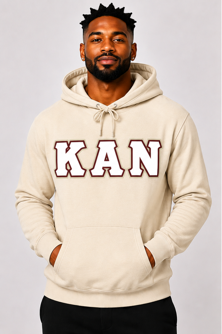 ΚΑΝ Twill Greek Letter Hoodie