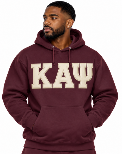 IU Leather ΚΑΨ Hoodies