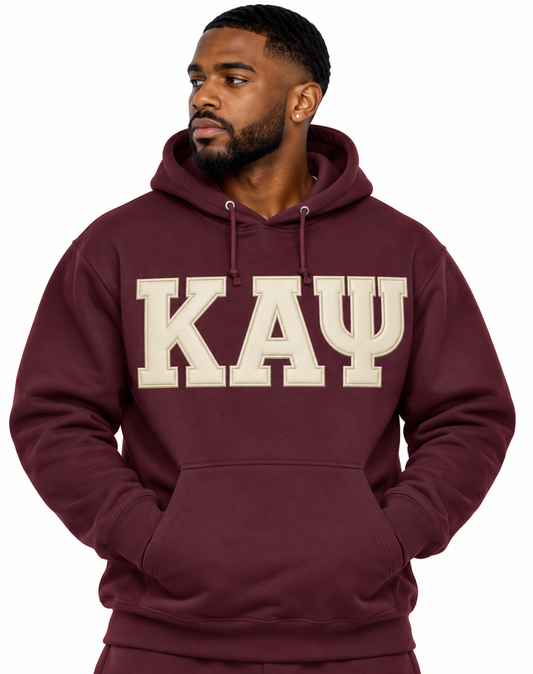IU Leather ΚΑΨ Hoodies