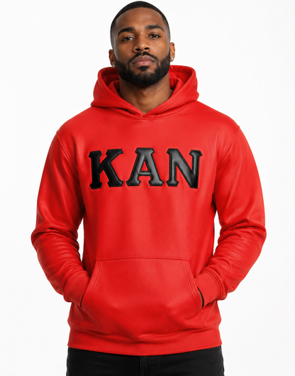 Signature Leather ΚΑN Hoodie