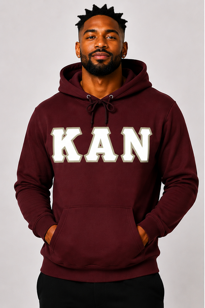 ΚΑΝ Twill Greek Letter Hoodie