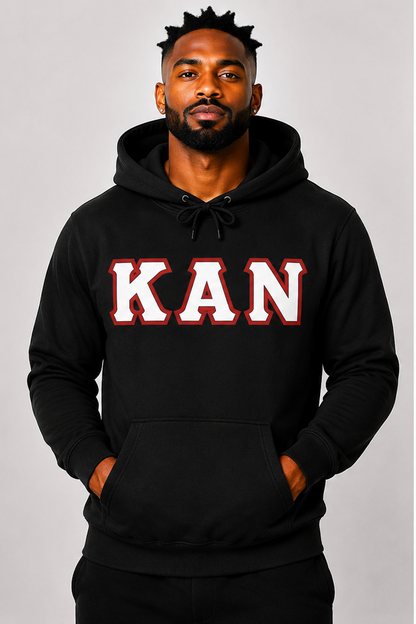 ΚΑΝ Twill Greek Letter Hoodie