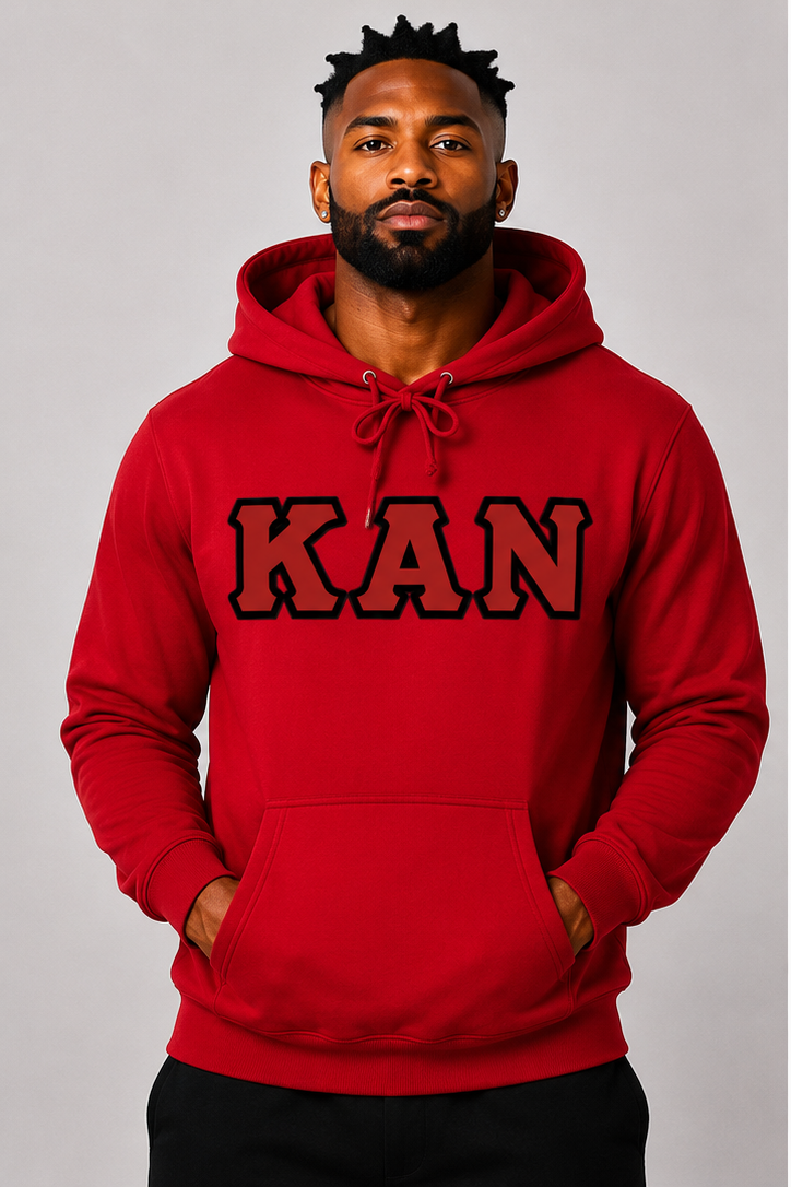 ΚΑΝ Twill Greek Letter Hoodie