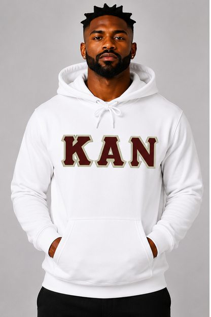 ΚΑΝ Twill Greek Letter Hoodie