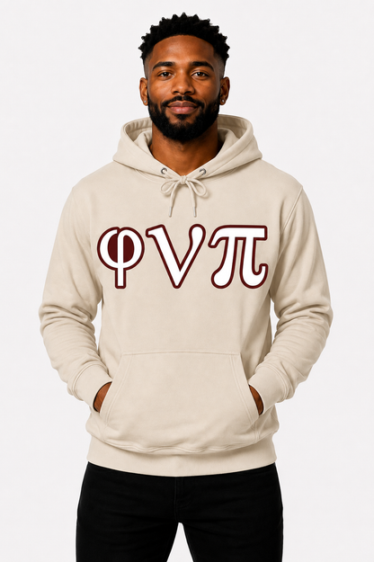 φνπ Twill Greek Letter Hoodie