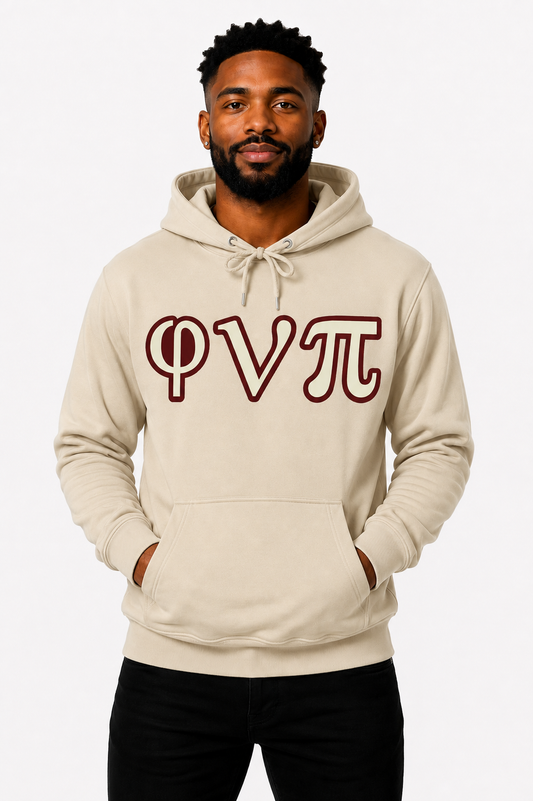 Cream φνπ Hoodie - Cream/Crimson