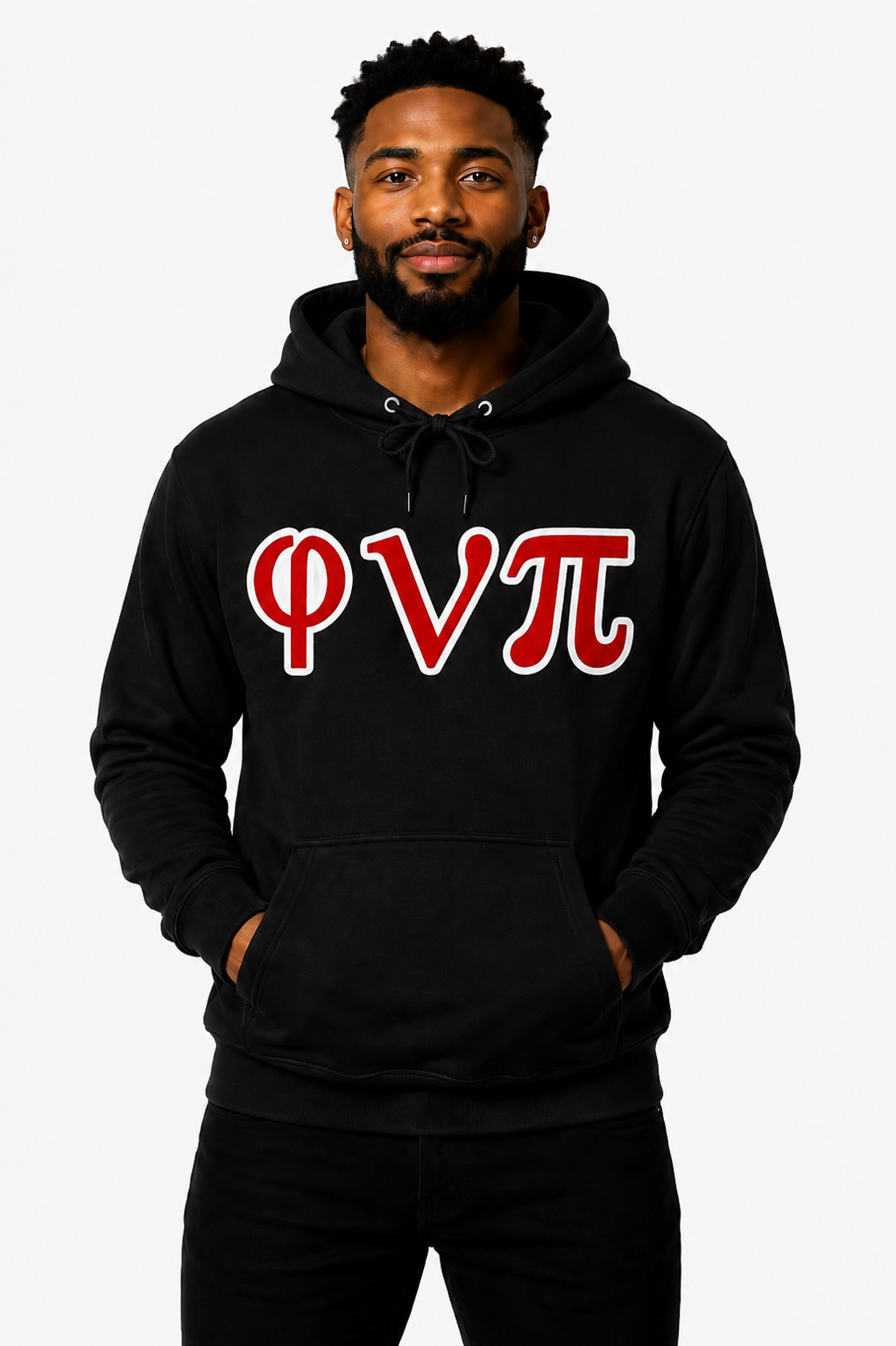 φνπ Twill Greek Letter Hoodie