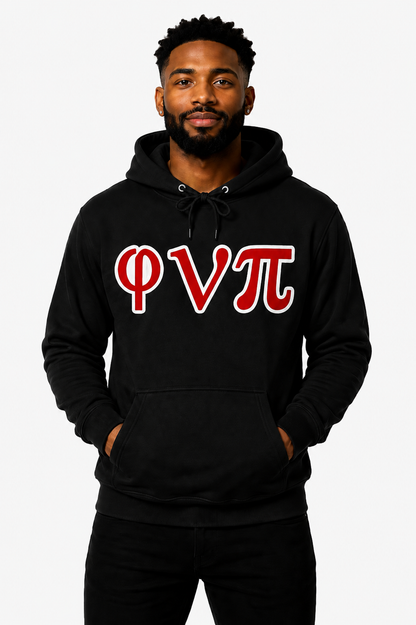 φνπ Twill Greek Letter Hoodie