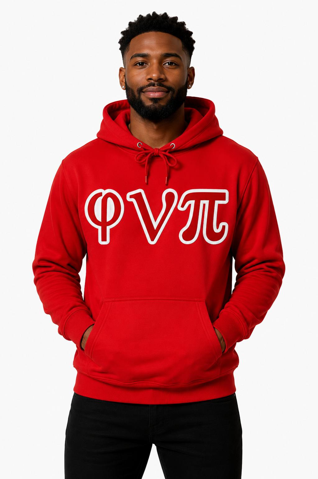 φνπ Twill Greek Letter Hoodie