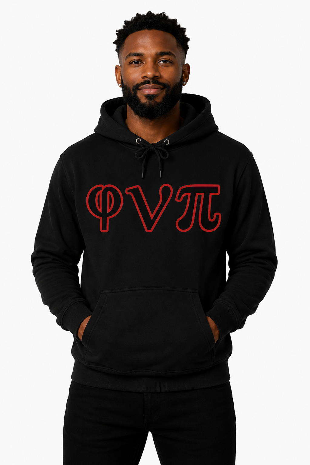 φνπ Twill Greek Letter Hoodie