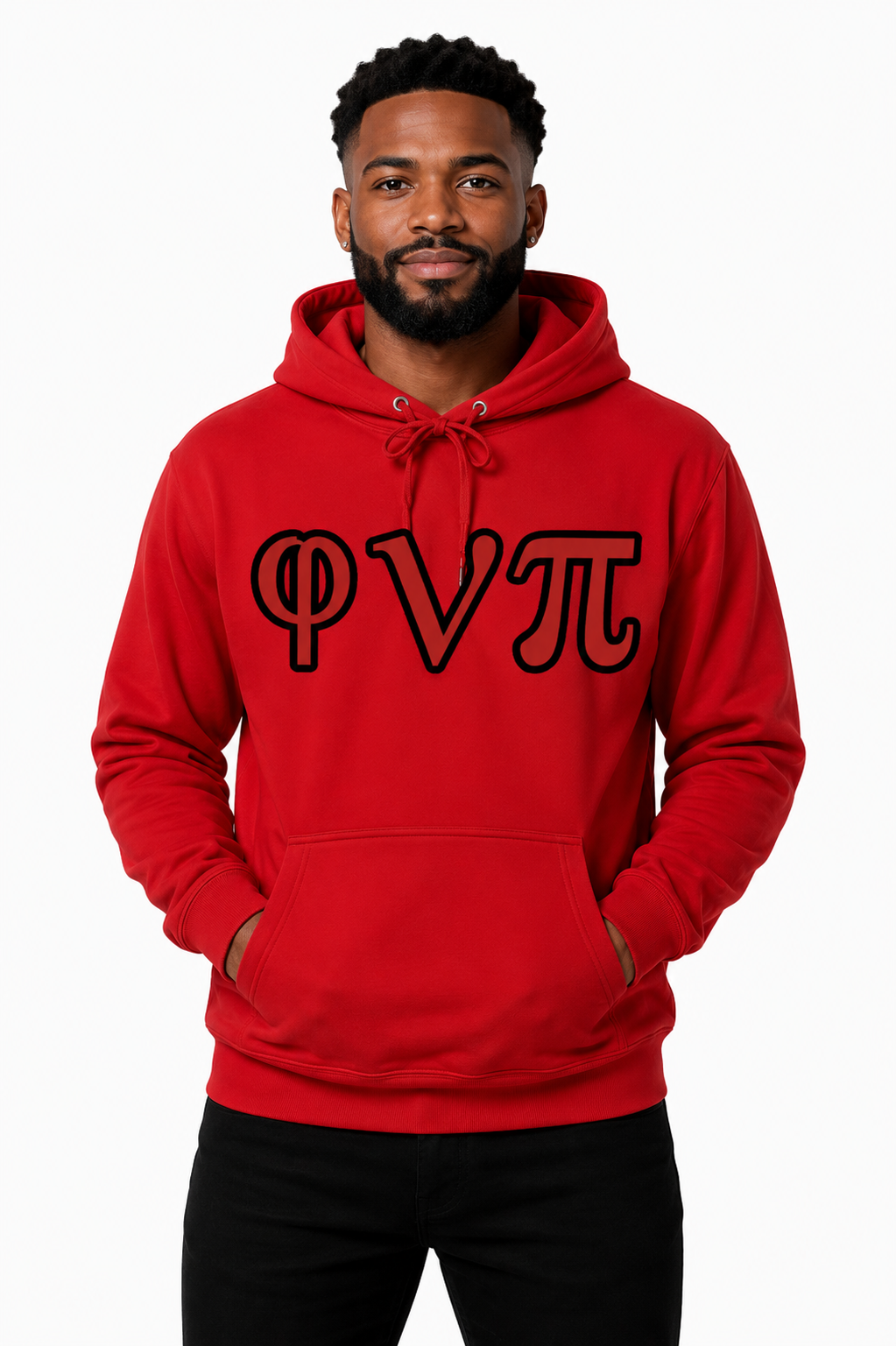 φνπ Twill Greek Letter Hoodie