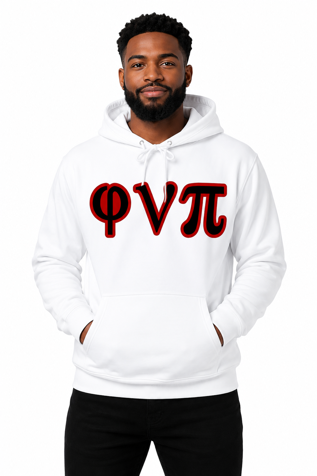 φνπ Twill Greek Letter Hoodie