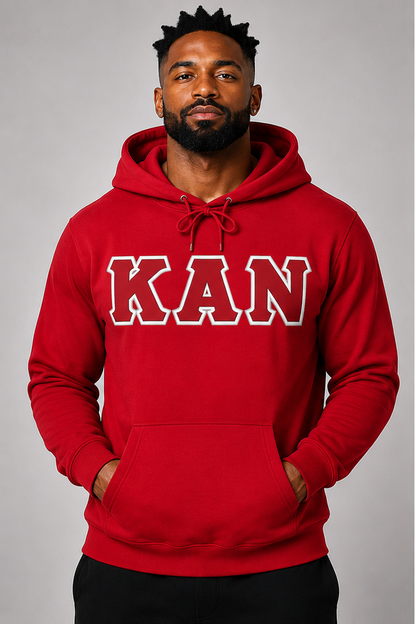 ΚΑΝ Twill Greek Letter Hoodie