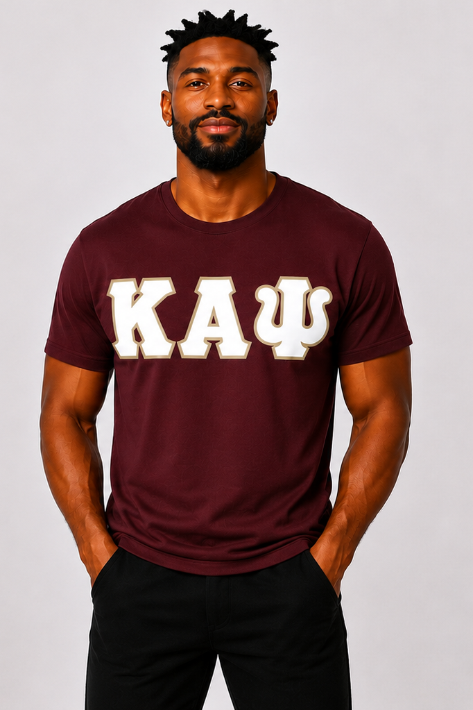 Crimson ΚΑΨ Tee - White/Cream