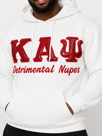 Crimson Reserve Leather ΚΑΨ Hoodie