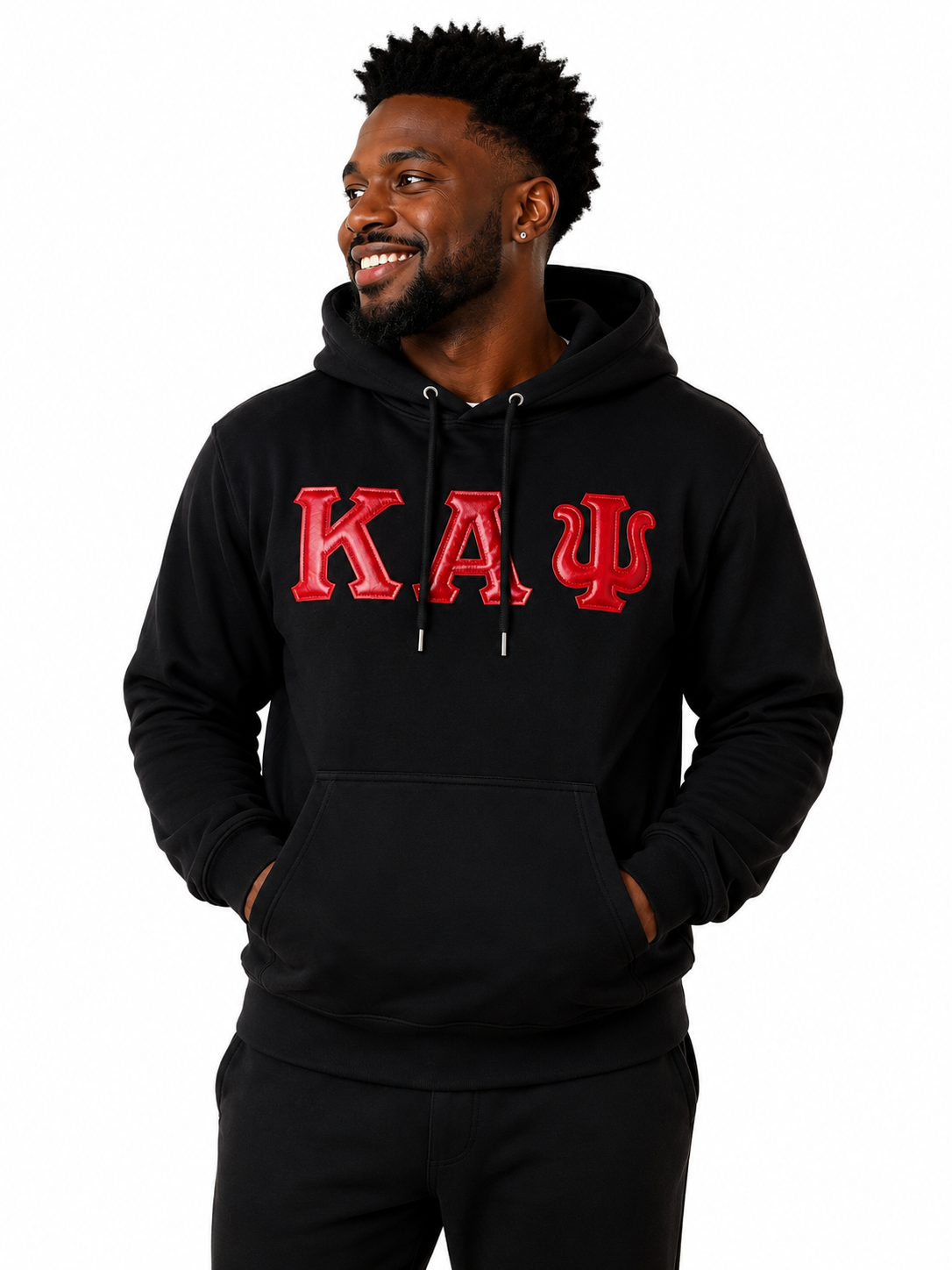 Crimson Reserve Leather ΚΑΨ Hoodie