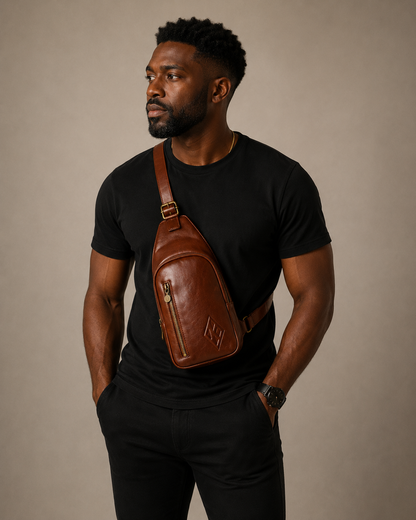 KH Leather Sling Bag