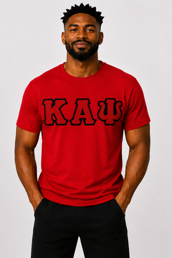 Red ΚΑΨ Tee Red/Black