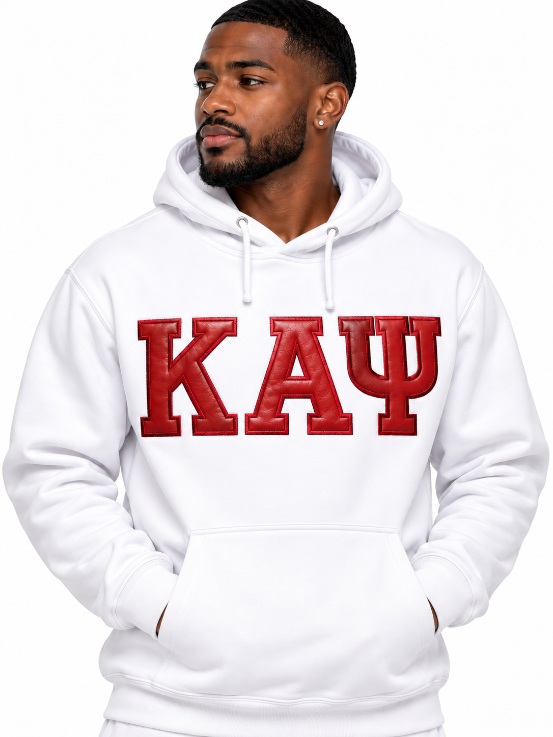 IU Leather ΚΑΨ Hoodies