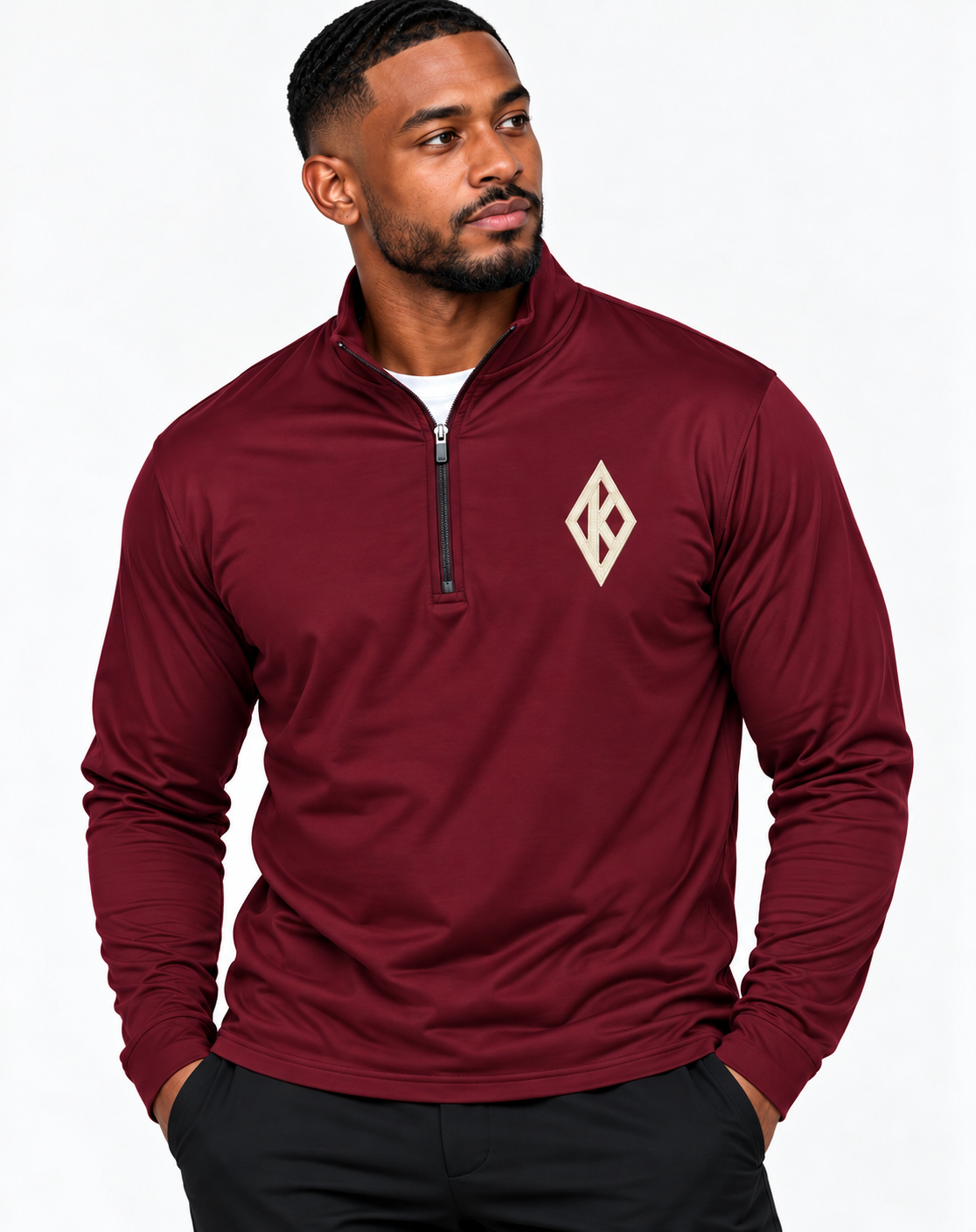 KH Diamond K Performance Quarter-Zip – KAPPA HOUSE™
